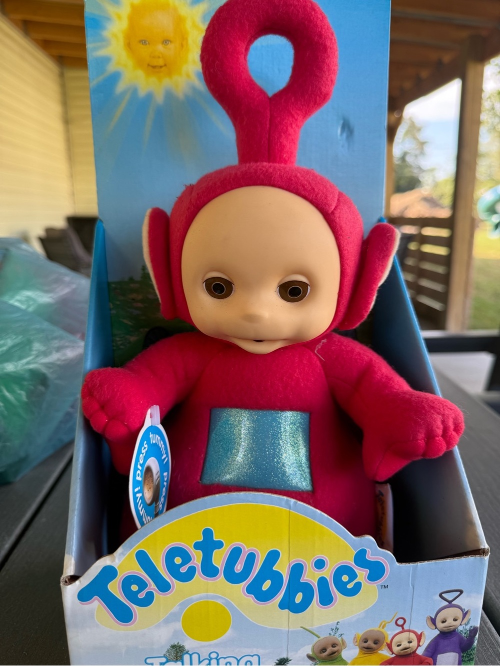 1998 NIB Playskool Telletubby Po Doll